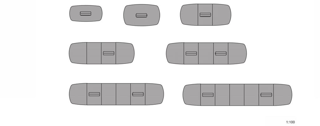 Ethernet switch med 8 portar (1 port för nätanslutning, 7 portar för användaruttag) Audio/video switch med 2 VGA
