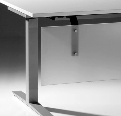 Tillbehör till mötes- och systembord MULTICOM För systemskivor: U-MCZTV6R U-MCZTE80N För systemskiva 800 x 800 mm För systemskiva