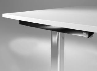 mm U-MCKK106 XXX - Längd: 1260 mm U-MCKK126 XXX - Kabelnedföring vertikal För ben U-GDZKV3N Metall, magnetisk fastsättning på ben