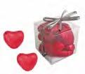 Vikt/st i g Ant/fp Ca-pris/st Pris/fp 586 Greeting card 54 12 22 266 6371 Mini hearts, gift cube 100 16 34 550