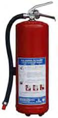 Brandsläckare 2 kg PG-2 Brandsläckare 6 kg PG-6GSF 18 Hållare för brandsläckare Passar PG-6GSF PG-6H