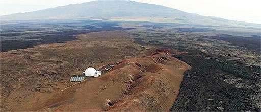 månader på vulkanen Mauna Loa på Hawaii, i en miljö som
