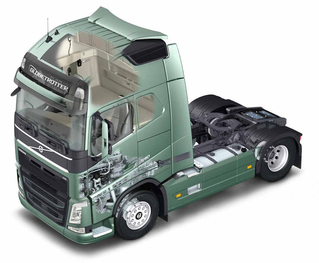 ÖVERSIKT En närmare titt på Volvo FH. 48 KÖRSTÖDSSYSTEM Volvo ligger alltid i framkant när det gäller säkerhet. Våra avancerade körstödssystem hjälper effektivt föraren att undvika olyckor.