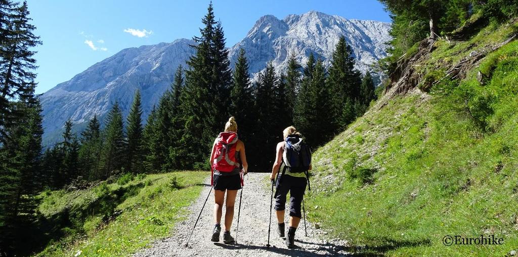 Runt Zugspitze, 6 nätter 1(7) Vandra i Tyskland & Österrike Runt Zugspitze, 6 nätter Garmisch-Partenkirchen Leutasch Garmisch-Partenkirchen, 4-5 vandringsdagar Zugspitze, Tysklands högsta berg som är