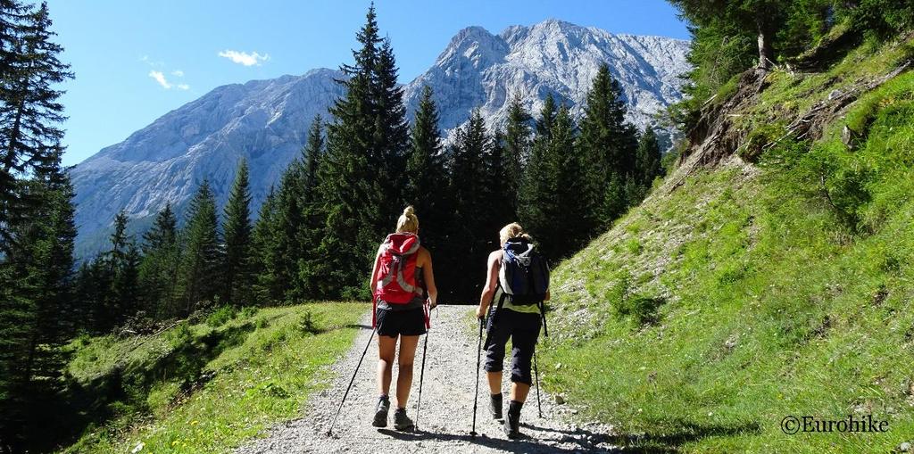 Runt Zugspitze, 6 nätter 1(7) Vandra i Tyskland & Österrike Runt Zugspitze, 6 nätter Garmisch-Partenkirchen Leutasch Garmisch-Partenkirchen, 4-5 vandringsdagar Zugspitze, Tysklands högsta berg som är