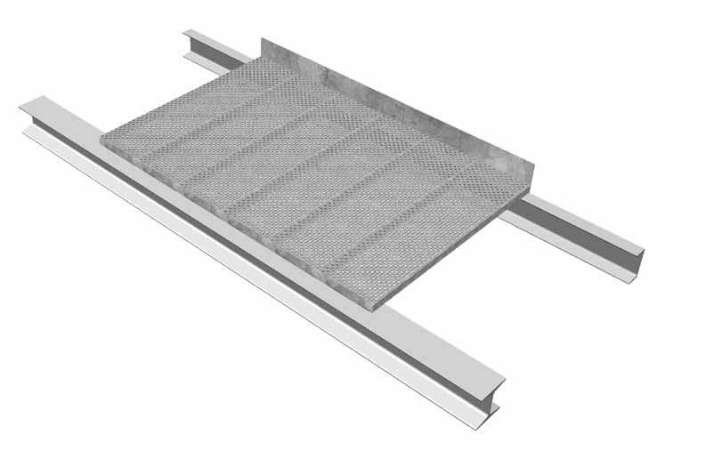PcP lättdurkar sätts samman av flera paneler med en bestämd bredd. Desto smalare panelen är desto större bärförmåga har den och desto större kan spännvidden vara.