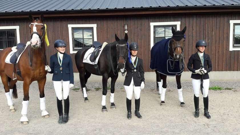 Klubbmästerskapet var öppet för alla medlemmar i Uppsala dressyrsällskap oavsett om man är tävlingsryttare eller aldrig tävlat tidigare.