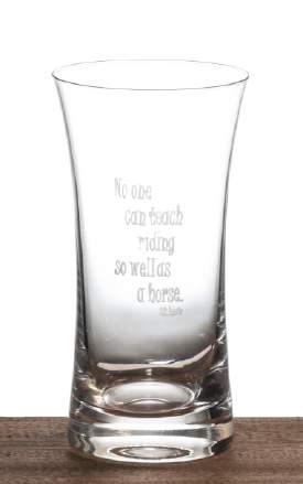 Engraving Crystal Glass Aphorism Collection Do more of what makes you happy. Engraved desing crystal glass 340 ml H: 140mm Art.