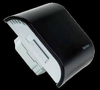 Golvvärmetermostat med touchskärm BESKRIVIG Programmerbar termostat med swipe- och touchskärm för användning i system med elektrisk golvvärme.