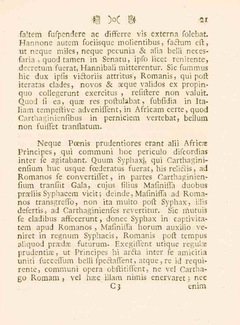 faltem fufpendere ac differre vis externa folebat.