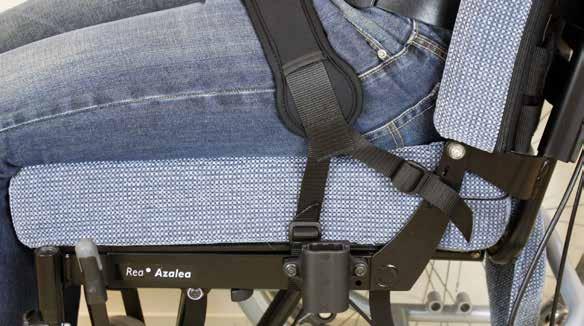INVACARE Montering av fyrpunktsbälte,