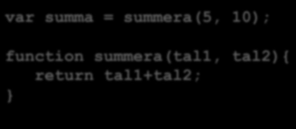 Funktionsdeklaration: Deklaration vs.