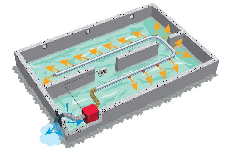 Installationsplanering Innan installationen påbörjas rekommenderas att, för bästa resultat och lägsta energiförbrukning, en installationsplan utarbetas.
