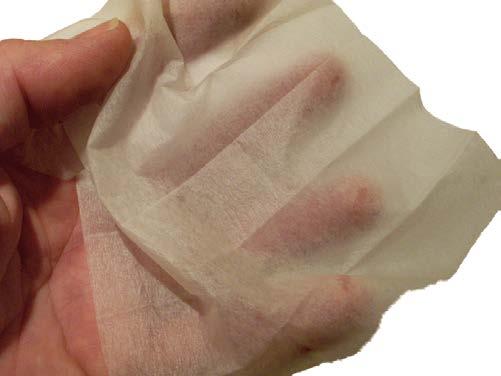DISPENSER - SÅRSERVETT Innehåller 35st sårservetter Transparent plastdispenser Innehåller 35 st servetter