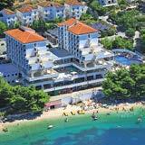 8. 59 Podaca, Makarska Riviera Morenia All inclusive Resort *** od 72 all inclusive v depandansi 23.6.-30.6. 72 30.6.-7.7. 77 7.