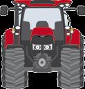 MODELLER MAXXUM 115 CVX MAXXUM 125 CVX MAXXUM 135 CVX MAXXUM 145 CVX VIKT / MÅTT 3) Ungefärlig transportvikt standard / fjädrad framaxel (kg) 4 890 / 5 190 Tillåten totalvikt klass 3 Standard /