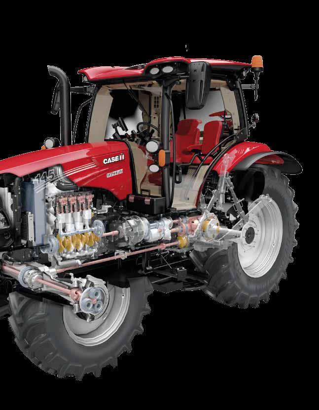 KÖRKOMFORT Case IH vet att en förare som har det bekvämt i hytten är en produktiv förare, och det är därför som vi lagt ännu mer fokus på förarkomforten i de senaste Maxxummodellerna.