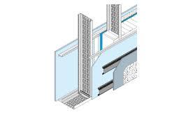 wool 195, channels 45, interior plasterboards 25 Knauf Danogips_ 04 117 193 52 500 70 57 35 14 3142