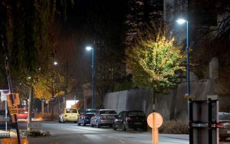 Bad Schallerbach kommun, Oberösterreich Projektdata Före renovering Efter renovering Totalt installerad effekt 55 kw 23 kw Totalt antal lampor 1,946 793 Antal ljuspunkter (armaturer) 791 793