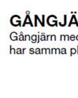 GÅNGJÄRN