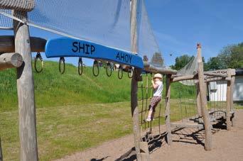 Servicebyggnaden på Hornåbergs camping färdigställs.