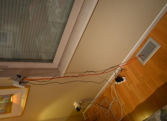 Därefter utfördes mätningar i ett sovrum med FTX-system med identiska förutsättningar i så stor utsträckning som det var praktiskt möjligt. 3.