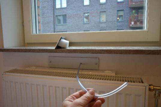 Härigenom kunde tilluftsdonets tryck/flödesdiagram ritas upp och tilluftsdonets K- faktor bestämmas. Resultaten från tryck/flödesmätningarna framgår av tabellen nedan.