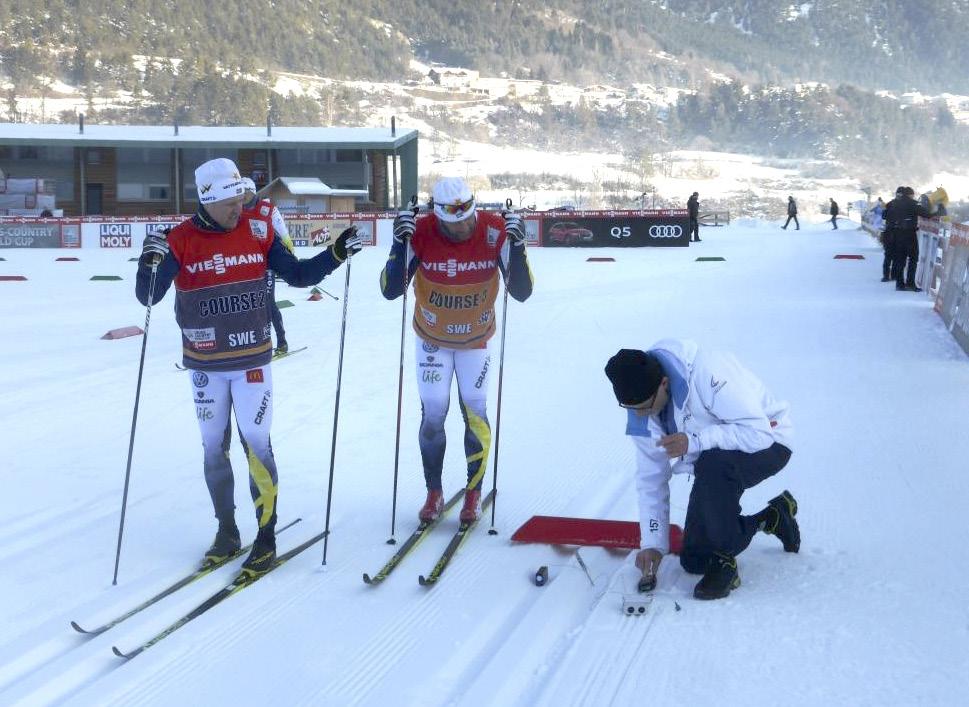 Projektet var ett faktum och tillsammans med Ulf Wickström har han träffat skidlandslagets vallare flera gånger för att diskutera fram tekniska lösningar.