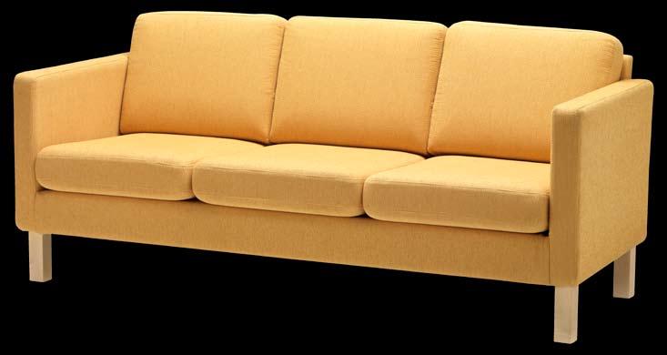SOFFA ODIN 2-SITS Storlek bredd 133, djup 82 cm. 32647 Tyg i prisgrupp 2 9.250:- 32654 Tyg i prisgrupp 3 10.500:- Välj tyg - se sid.418-423.