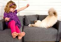 Soffor DAG/VILSOFFA RUT 3-sits soffa med hel sittdyna.