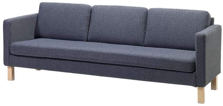 Dynor av kallskum. Storlek 145x60 cm. Sitthöjd 36 cm. 32441 Tyg i prisgrupp 2 5.