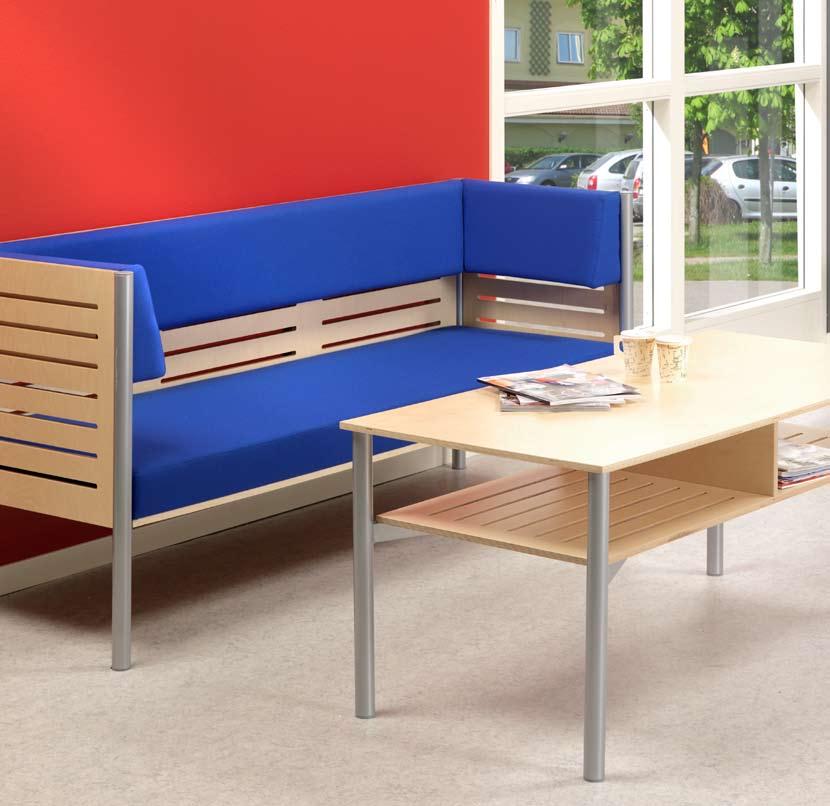 Soffa Nittio En soffa som konstruerad med 90 -vinkeln som bas det känns kanske inte särskilt originellt.
