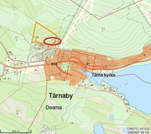 BEHOVSBEDÖMNING Er beteckning Sida 2 av 9 Detaljplan för bostäder på del av Laxnäs 1:123 i Tärnaby, Storumans kommun, Västerbottens län Samråd om miljöpåverkan Lagen om Miljöbedömningar av planer och