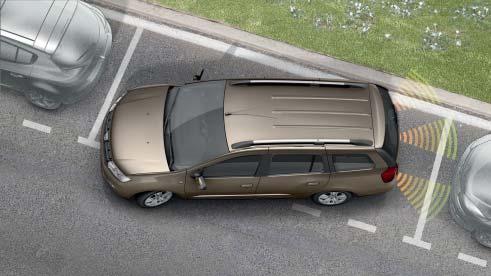 Säkerheten i fokus Din säkerhet kommer alltid i första rummet och därför har nya Dacia Logan MCV både aktiva och passiva säkerhetsanordningar.