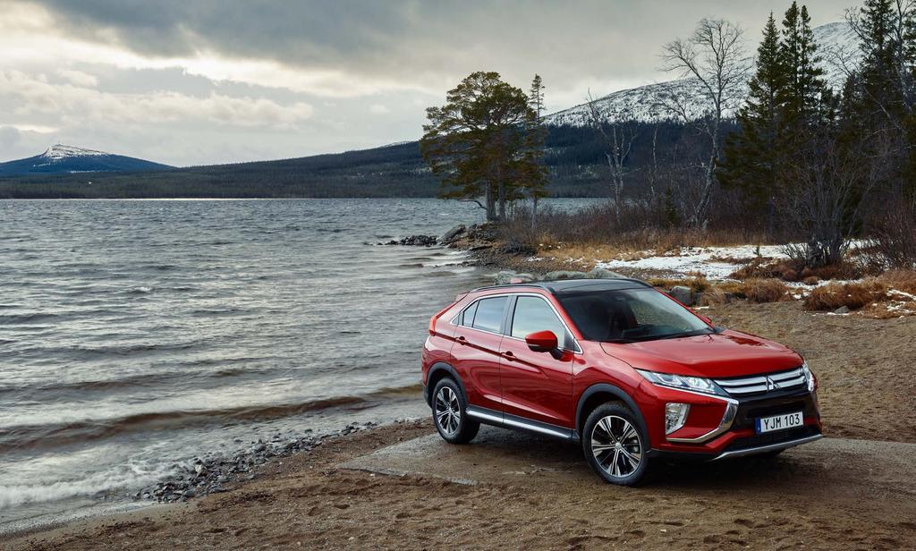 EN ANNAN VÄG Mitsubishi Eclipse Cross är något nytt.