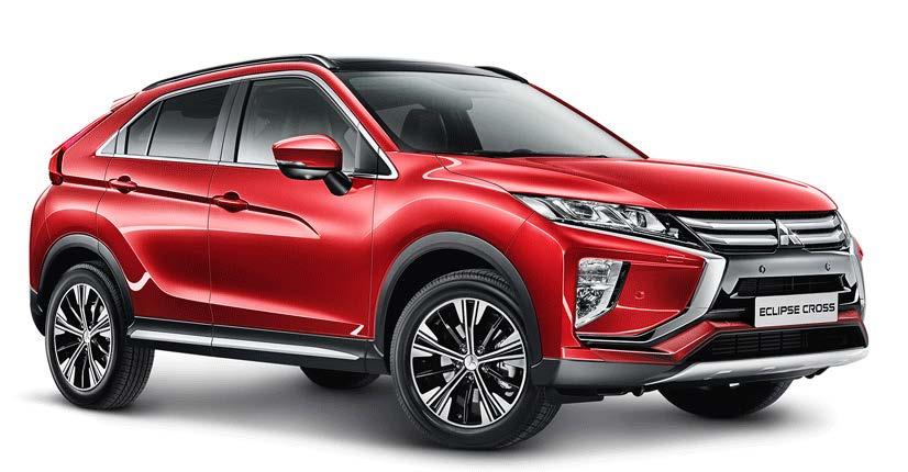 EXTERIÖR MITSUBISHI PERSONIFIERAD I EN KOMPAKT SUV Eclipse Cross avtäcktes på Genèves