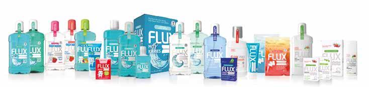 25% rabatt på hela Fluxfamiljen! Nu med två nyheter Flux Pro Klorhexidingel och Flux Passion munskölj! 25 % Se hela Flux sortimentet på www.gama.