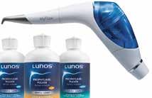 Lunos MyFlow Powder Jet gör leenden ljusare Kampanj Köp 1 st Lunos MyFlow Få 3 flaskor extra Lunos Prophy powder i olika smaker + 1 st extra pulverkammare till MyFlow Lunos MyFlow Powder Jet Smidig