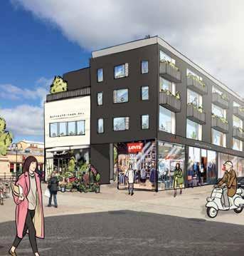 STADENS VARDAGSRUM 75 % Om gator och fasader är stadens golv och väggar så är träd, bänkar, offentliga konstverk, elskåp, belysningsstolpar, cykelställ dess inredning.