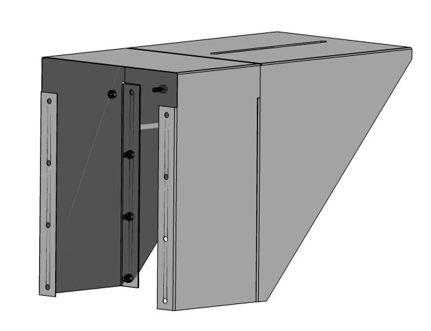 Dimensionera infästningen för 22Kg/m skorsten.
