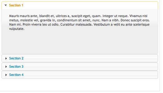 jquery UI Ett JavaScript