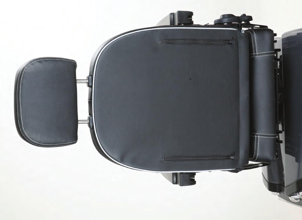 Ergo2 säte - ergonomiskt och stabilt sittande Ergo2-sätet kan enkelt justeras i höjd, djup och ryggvinkel. Levereras i sittbredd 40, 45 och 50 cm.
