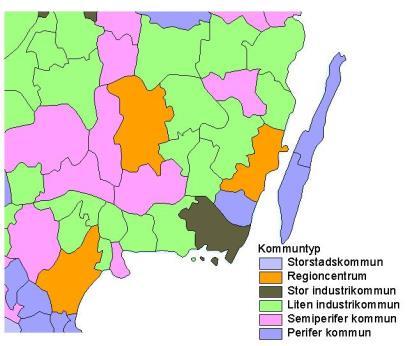 Informationen är knuten till ytor Koropletkartor