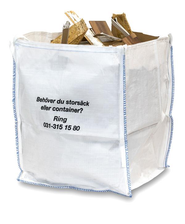 trädgården eller bara har mycket grovavfall?