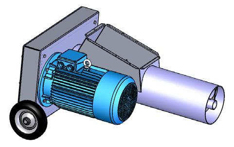 3 Effektbehov Längd Erforderlig motoreffekt 2-4 m 5,5 kw 5 m 7,5 kw 6 m 9 kw 7 m 11 kw 8-10 m 15 kw 11-12 m* 15 kw* *