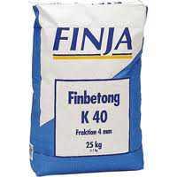 Sida 17 Finja Finbetong För gjutningsarbeten i skikt 20 100 mm. Lämplig till enklare gjutningar t.ex.