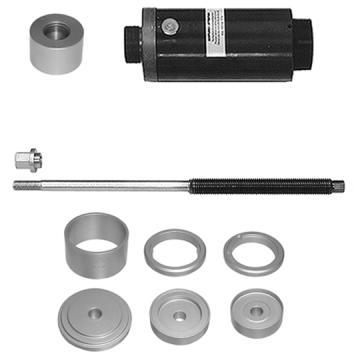 KL000-2500 Hydraulcylinder 7 ton KL000-2552 Adapter M2x2 till Ø 30 KL25-50 Dragverktyg för silentlager utan hydraulcylinder och adapter Ø 56 mm KL25-50 Dragverktyg för