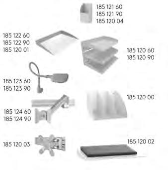 Funktionslist M natur L=800 inkl montagelist, ändstycke Funktionslist M natur L=1000 inkl montagelist, ändstycke Funktionslist M natur L=1200 inkl montagelist, ändstycke Funktionslist M natur L=1400