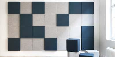 Soneo väggpanel Design Abstracta SONEO WALL Soneo wall kan med sin diskreta, släta form täcka en större väggyta och på så vis smälta in i miljön.