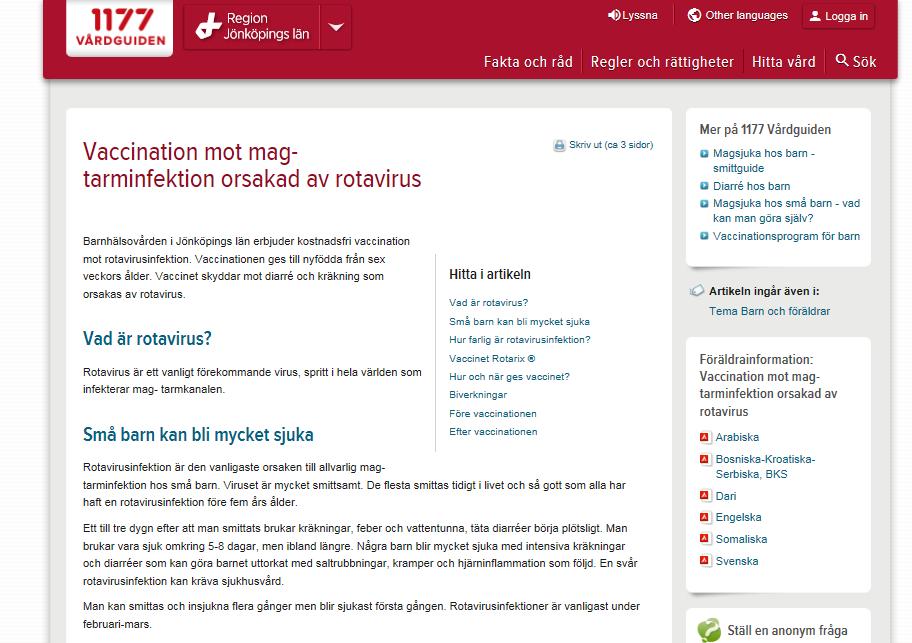 Informationsmaterial Mer information Intervju i radioprogrammet Människans mått i P1; Risk och tillit med Kathy Falkenstein